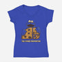 The Cookie Proportion-Womens-V-Neck-Tee-retrodivision