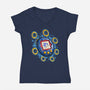 Fast-gotchi-Womens-V-Neck-Tee-nickzzarto