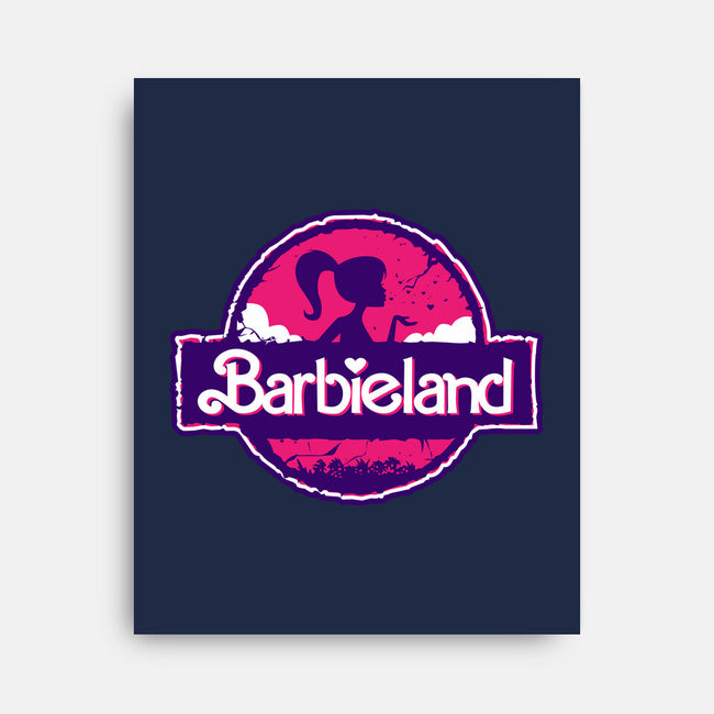 Barbieland-None-Stretched-Canvas-spoilerinc
