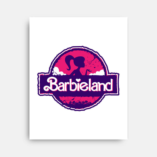 Barbieland-None-Stretched-Canvas-spoilerinc