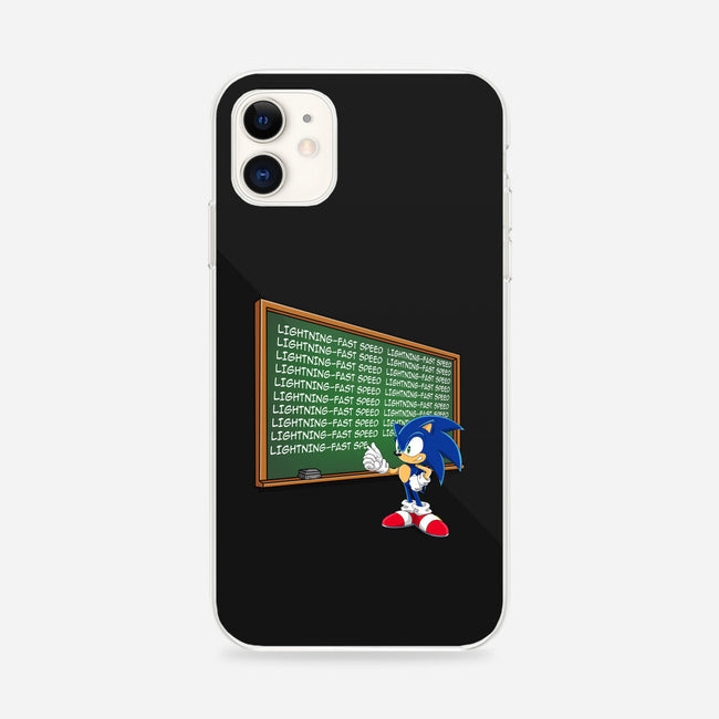 Lightning-Fast Speed-iPhone-Snap-Phone Case-MaxoArt