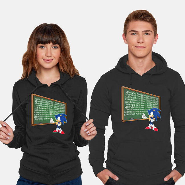 Lightning-Fast Speed-Unisex-Pullover-Sweatshirt-MaxoArt