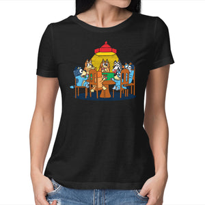 Heelers Playing Poker