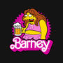 Barney Barbie-Womens-Off Shoulder-Sweatshirt-Boggs Nicolas