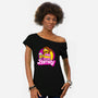 Barney Barbie-Womens-Off Shoulder-Tee-Boggs Nicolas