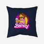 Barney Barbie-None-Non-Removable Cover w Insert-Throw Pillow-Boggs Nicolas