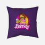 Barney Barbie-None-Non-Removable Cover w Insert-Throw Pillow-Boggs Nicolas