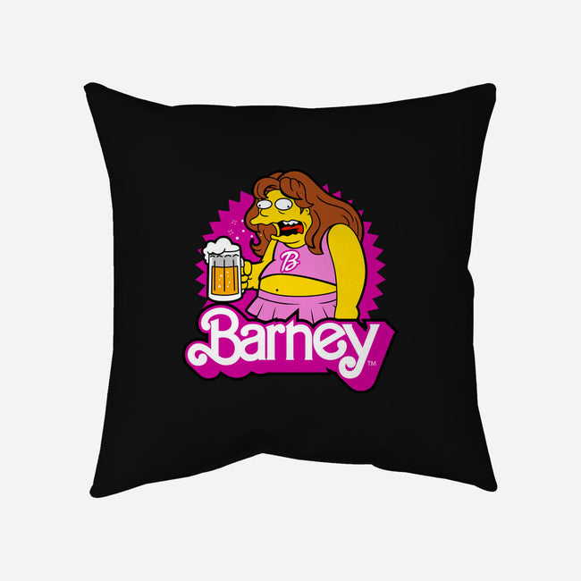 Barney Barbie-None-Removable Cover-Throw Pillow-Boggs Nicolas