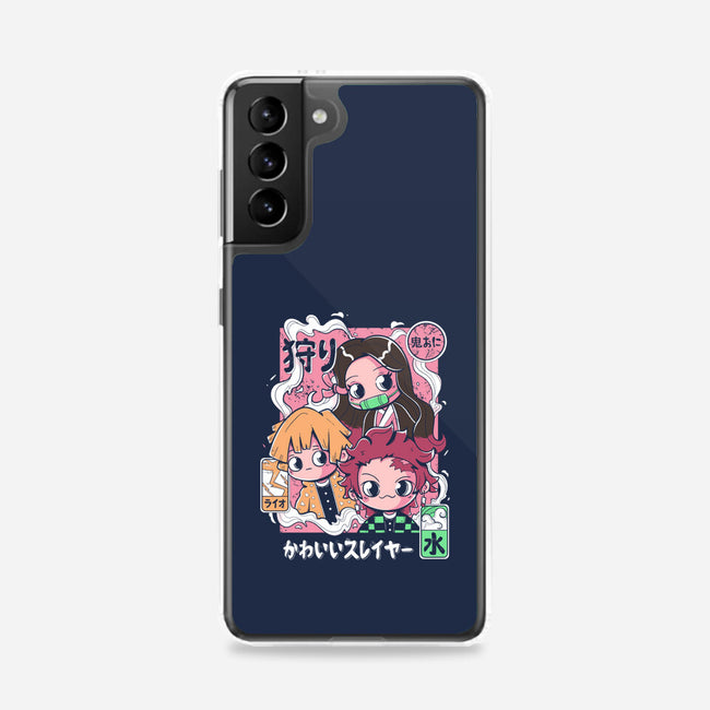 Cute Demon Slayer-Samsung-Snap-Phone Case-Ca Mask