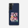 Cute Demon Slayer-Samsung-Snap-Phone Case-Ca Mask