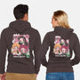 Cute Demon Slayer-Unisex-Zip-Up-Sweatshirt-Ca Mask