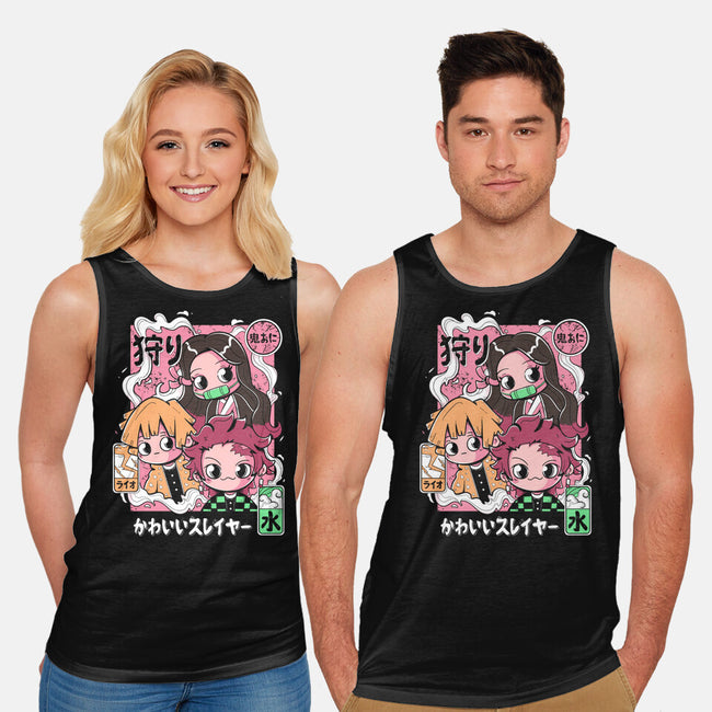 Cute Demon Slayer-Unisex-Basic-Tank-Ca Mask