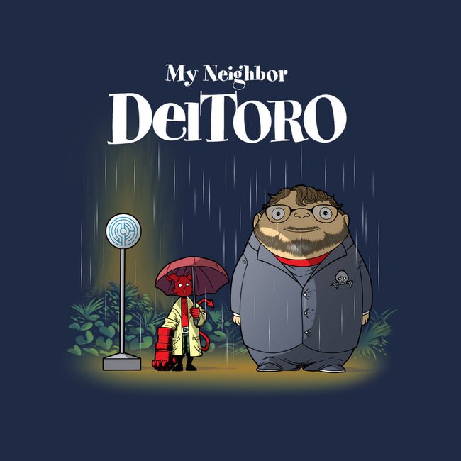 My Neighbor Deltoro-None-Removable Cover w Insert-Throw Pillow-Art_Of_One