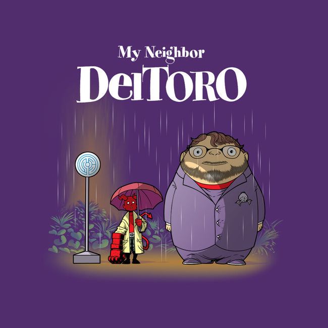 My Neighbor Deltoro-None-Non-Removable Cover w Insert-Throw Pillow-Art_Of_One