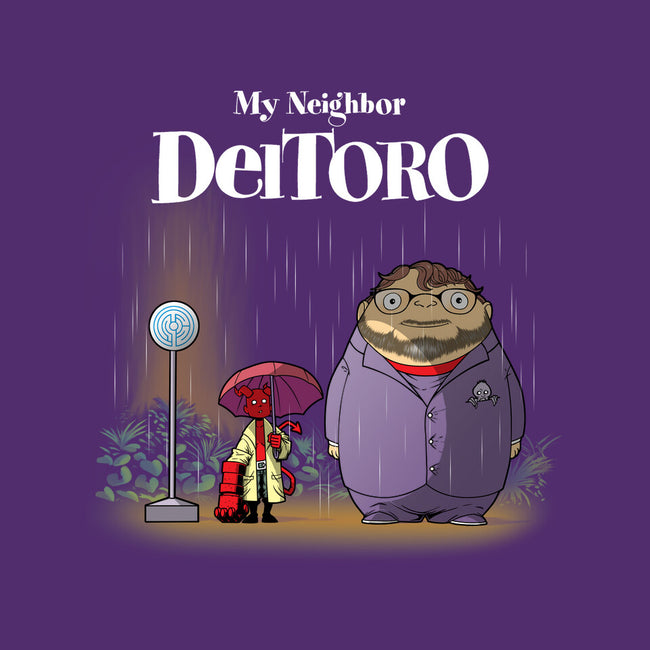 My Neighbor Deltoro-None-Removable Cover-Throw Pillow-Art_Of_One