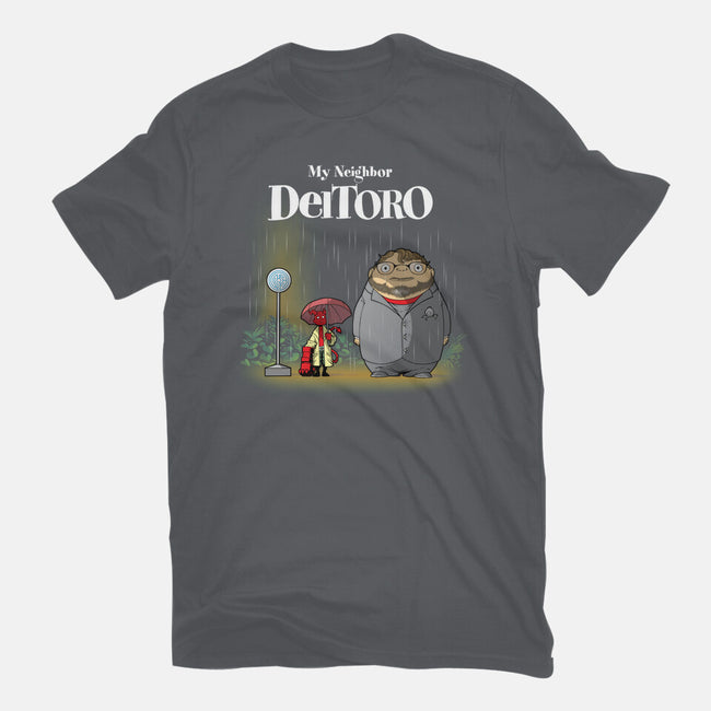 My Neighbor Deltoro-Unisex-Basic-Tee-Art_Of_One