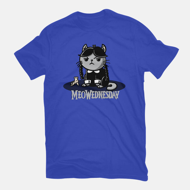 Meowednesday-Unisex-Basic-Tee-Freecheese