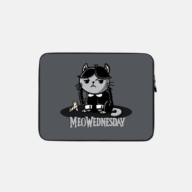 Meowednesday-None-Zippered-Laptop Sleeve-Freecheese