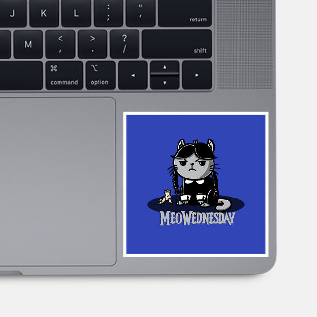 Meowednesday-None-Glossy-Sticker-Freecheese