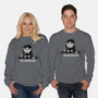 Meowednesday-Unisex-Crew Neck-Sweatshirt-Freecheese