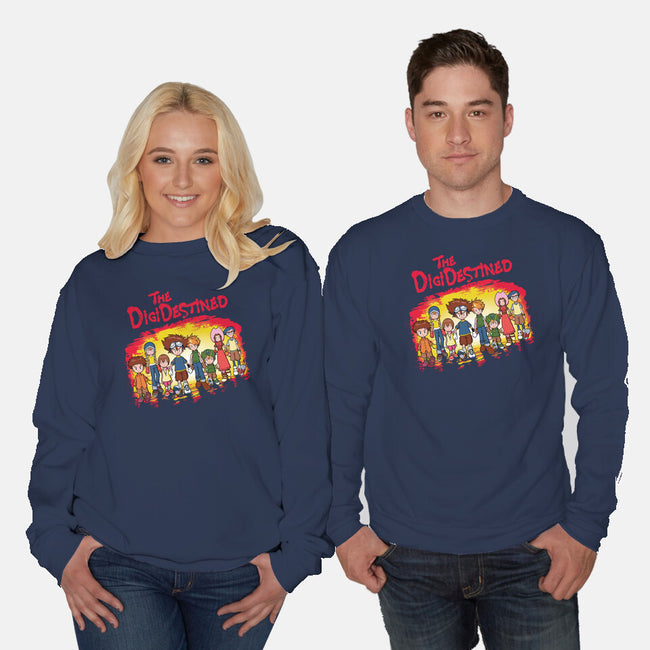 The DigiDestined-Unisex-Crew Neck-Sweatshirt-jasesa