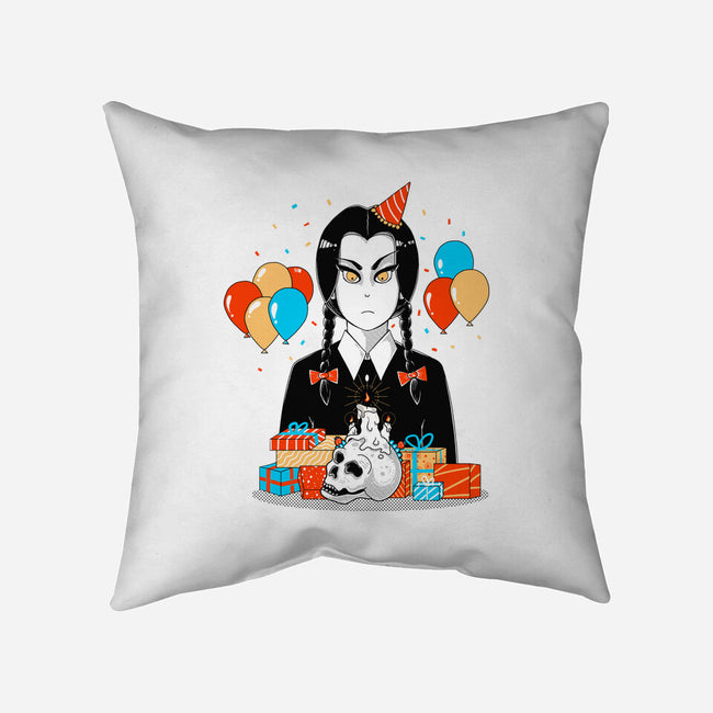 I Hate Birthdays-None-Removable Cover-Throw Pillow-GODZILLARGE
