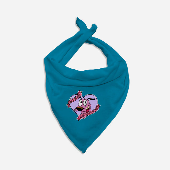 Please Go Away-Dog-Bandana-Pet Collar-Alexhefe