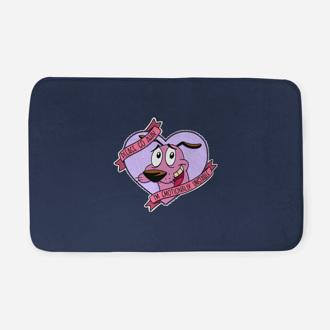 Please Go Away-None-Memory Foam-Bath Mat-Alexhefe