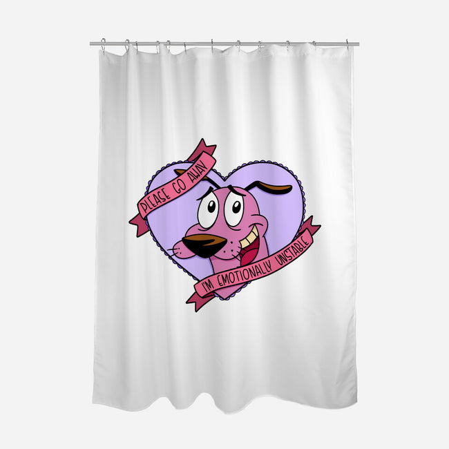 Please Go Away-None-Polyester-Shower Curtain-Alexhefe