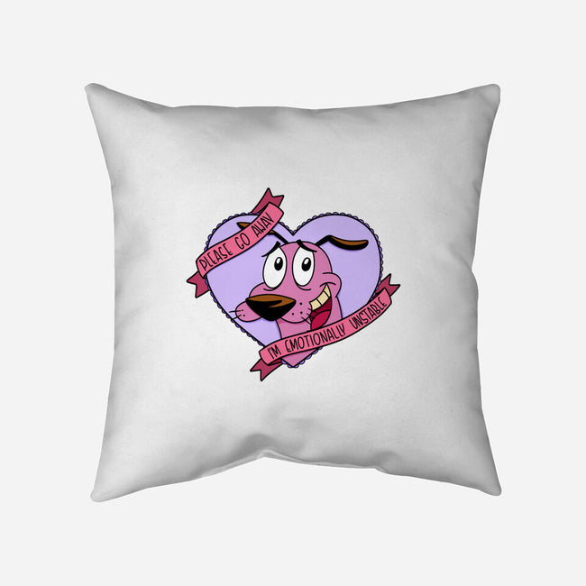 Please Go Away-None-Non-Removable Cover w Insert-Throw Pillow-Alexhefe