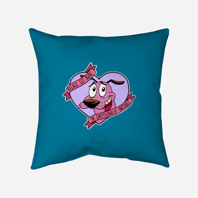 Please Go Away-None-Removable Cover-Throw Pillow-Alexhefe