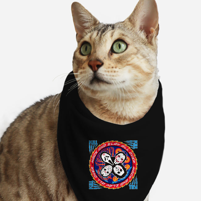 Kiss Of Death-Cat-Bandana-Pet Collar-CappO