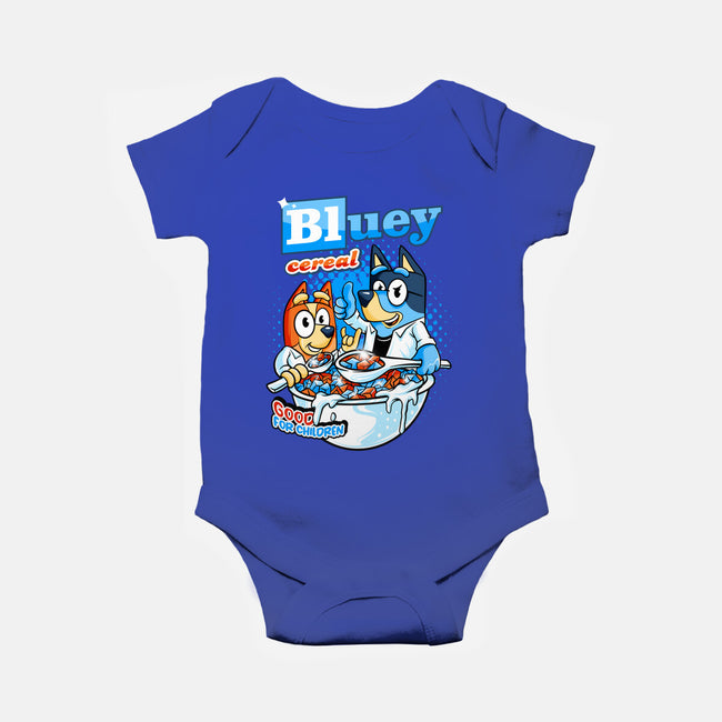 Bluey Cereal-Baby-Basic-Onesie-spoilerinc