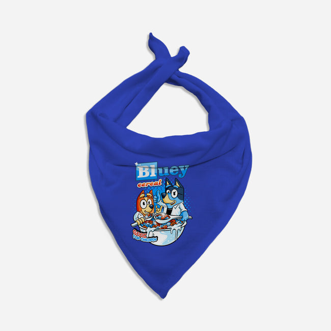 Bluey Cereal-Cat-Bandana-Pet Collar-spoilerinc