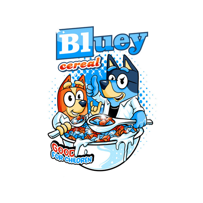 Bluey Cereal-None-Polyester-Shower Curtain-spoilerinc