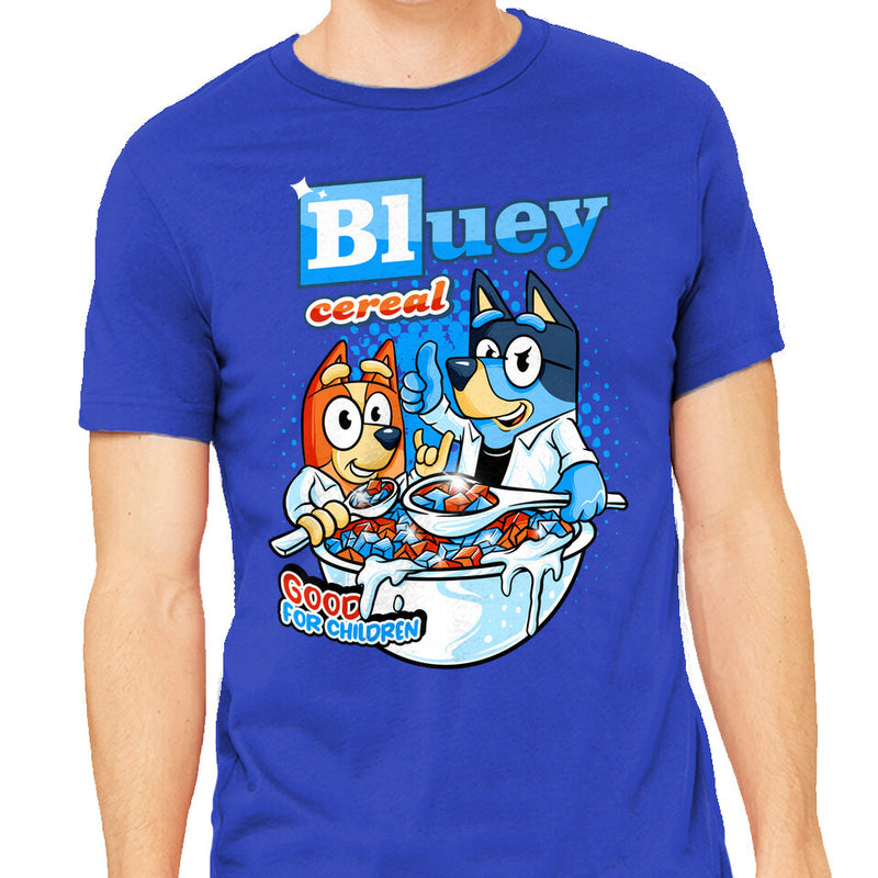 Super Bluey-Mens-Basic-Tee-spoilerinc by TeeFury