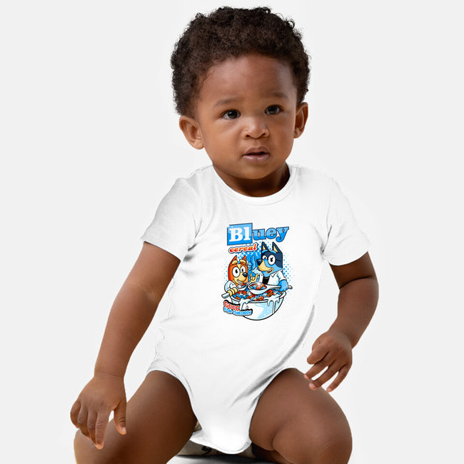 Bluey Cereal-Baby-Basic-Onesie-spoilerinc