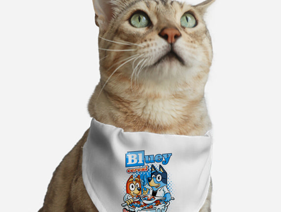 Bluey Cereal-Cat-Adjustable-Pet Collar-spoilerinc by TeeFury