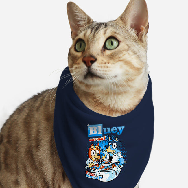 Bluey Cereal-Cat-Bandana-Pet Collar-spoilerinc