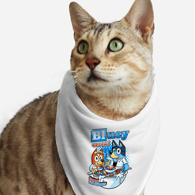 Bluey Cereal-Cat-Bandana-Pet Collar-spoilerinc