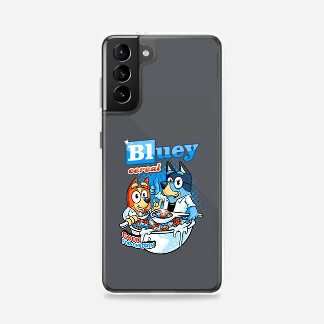 Bluey Cereal-Samsung-Snap-Phone Case-spoilerinc