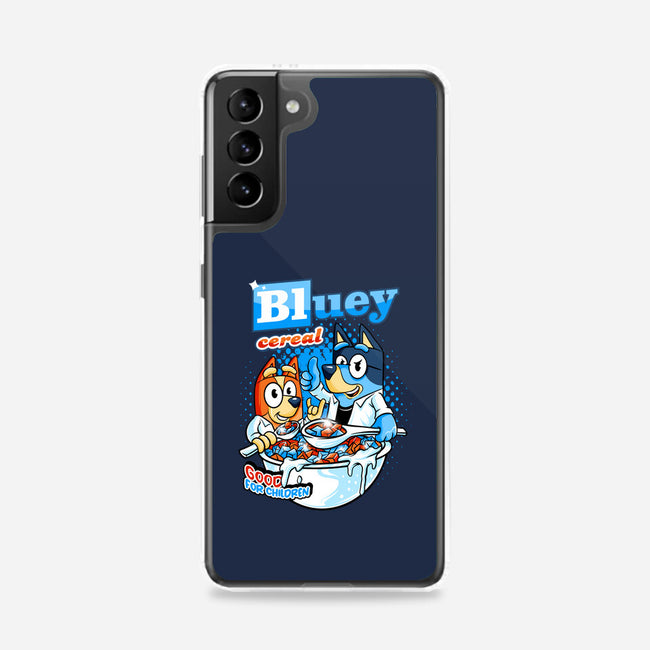 Bluey Cereal-Samsung-Snap-Phone Case-spoilerinc