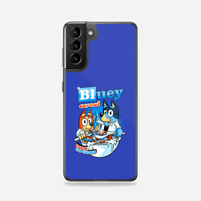 Bluey Cereal-Samsung-Snap-Phone Case-spoilerinc