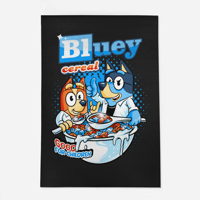 Bluey Cereal-None-Outdoor-Rug-spoilerinc