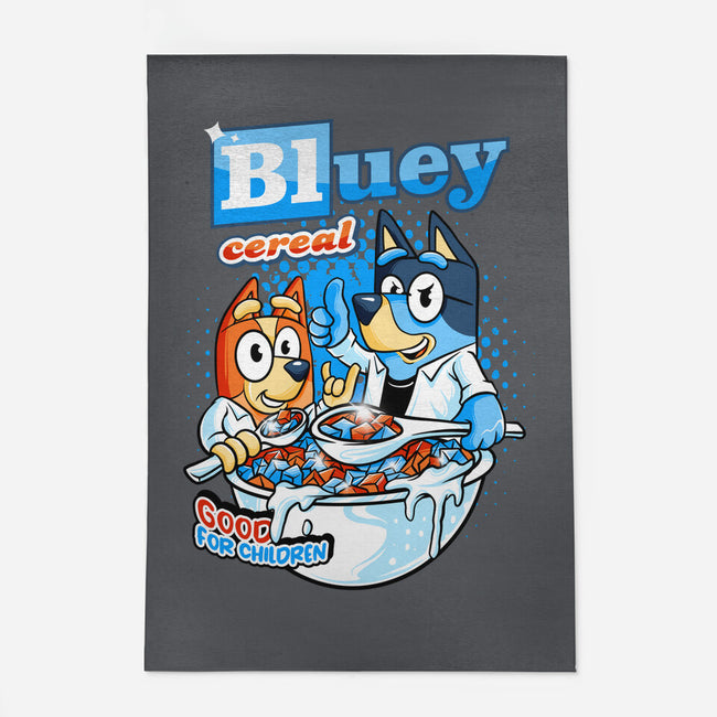 Bluey Cereal-None-Outdoor-Rug-spoilerinc