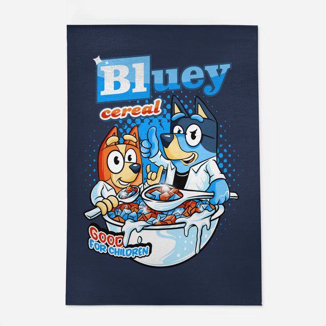 Bluey Cereal-None-Outdoor-Rug-spoilerinc