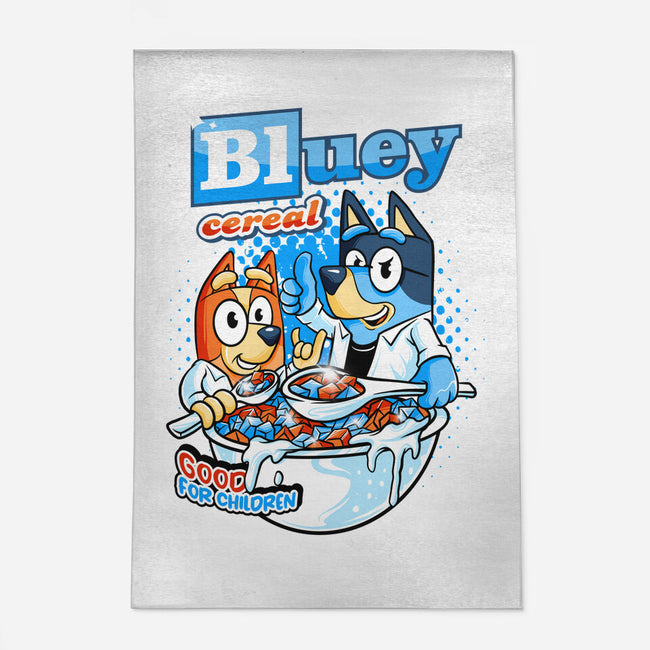 Bluey Cereal-None-Outdoor-Rug-spoilerinc