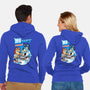 Bluey Cereal-Unisex-Zip-Up-Sweatshirt-spoilerinc