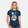 Bluey Cereal-Womens-Fitted-Tee-spoilerinc