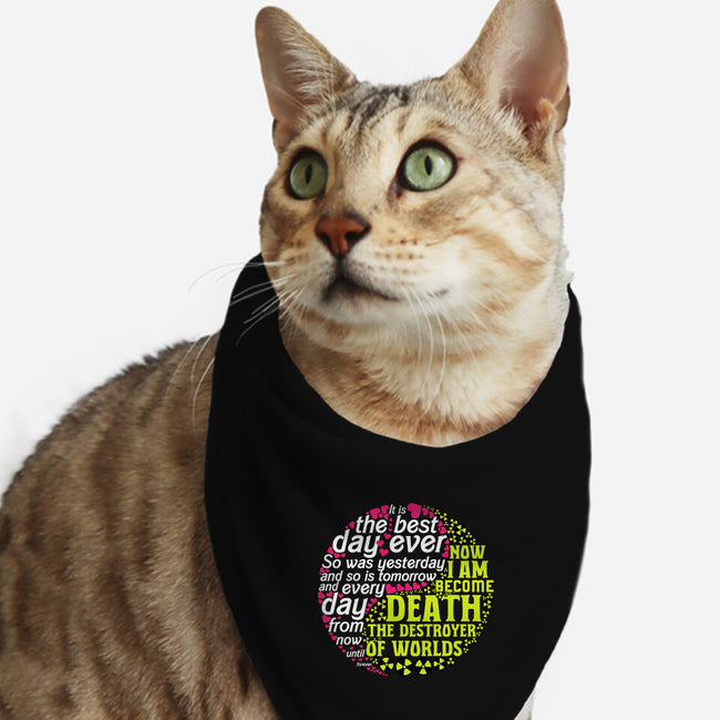 Barbenyang-Cat-Bandana-Pet Collar-rocketman_art